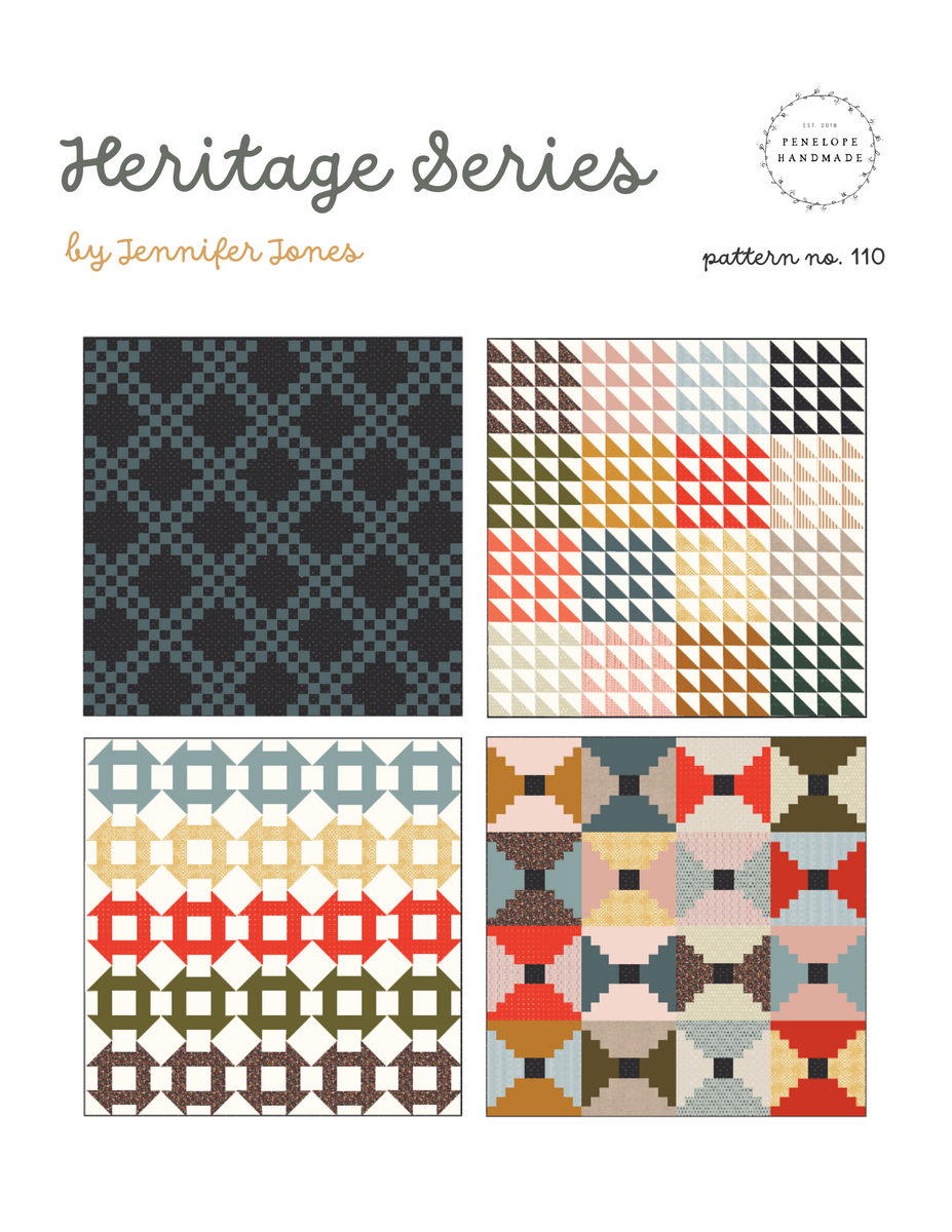 Heritage Series Quilt Pattern – Penelope Handmade Shop