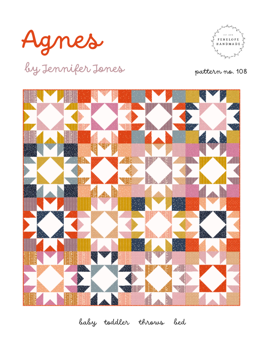 Agnes Quilt Pattern – Penelope Handmade Shop