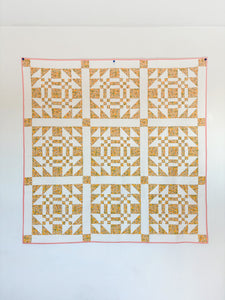 Yellow Apples Gables Quilt