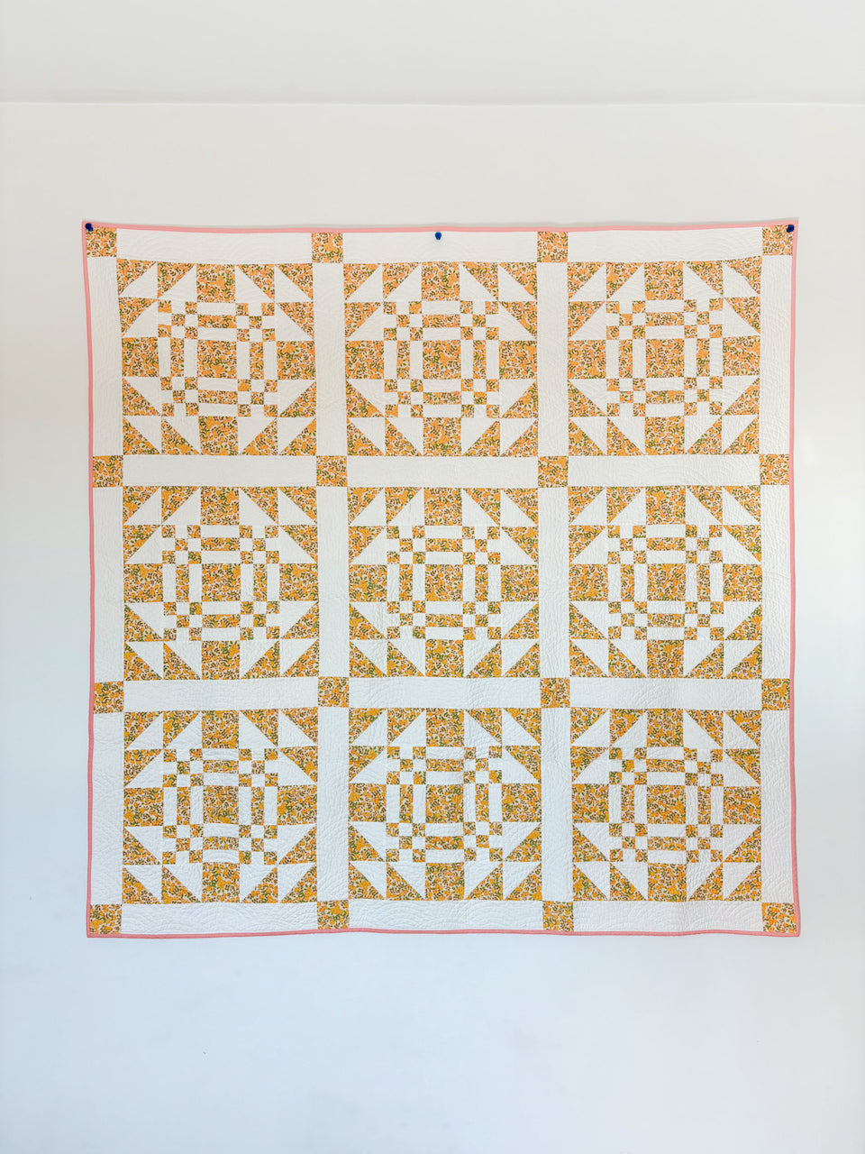 Yellow Apples Gables Quilt