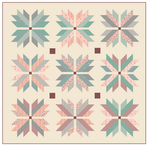 Rose Meadow: a Lottie Quilt kit